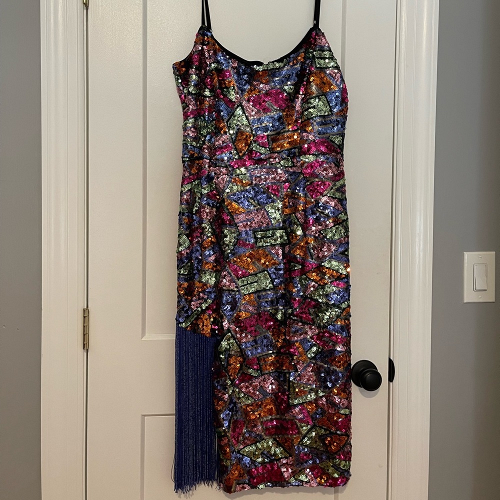 Dress The Population Sequin Dress - Picture 1 of 6